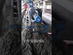 تستخدم مزرعة الدواجن آلة مجفف نفايات الدجاج السماد ساندي