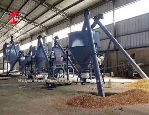0.5 طن 1 طن 2 طن 5 طن خلاط علف الدواجن مطحنة 220 فولت 380 فولت Ada