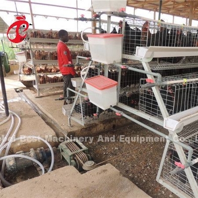 220V 380V مكشطة نوع آلة إزالة السماد للدواجن بيت الدجاج ستار